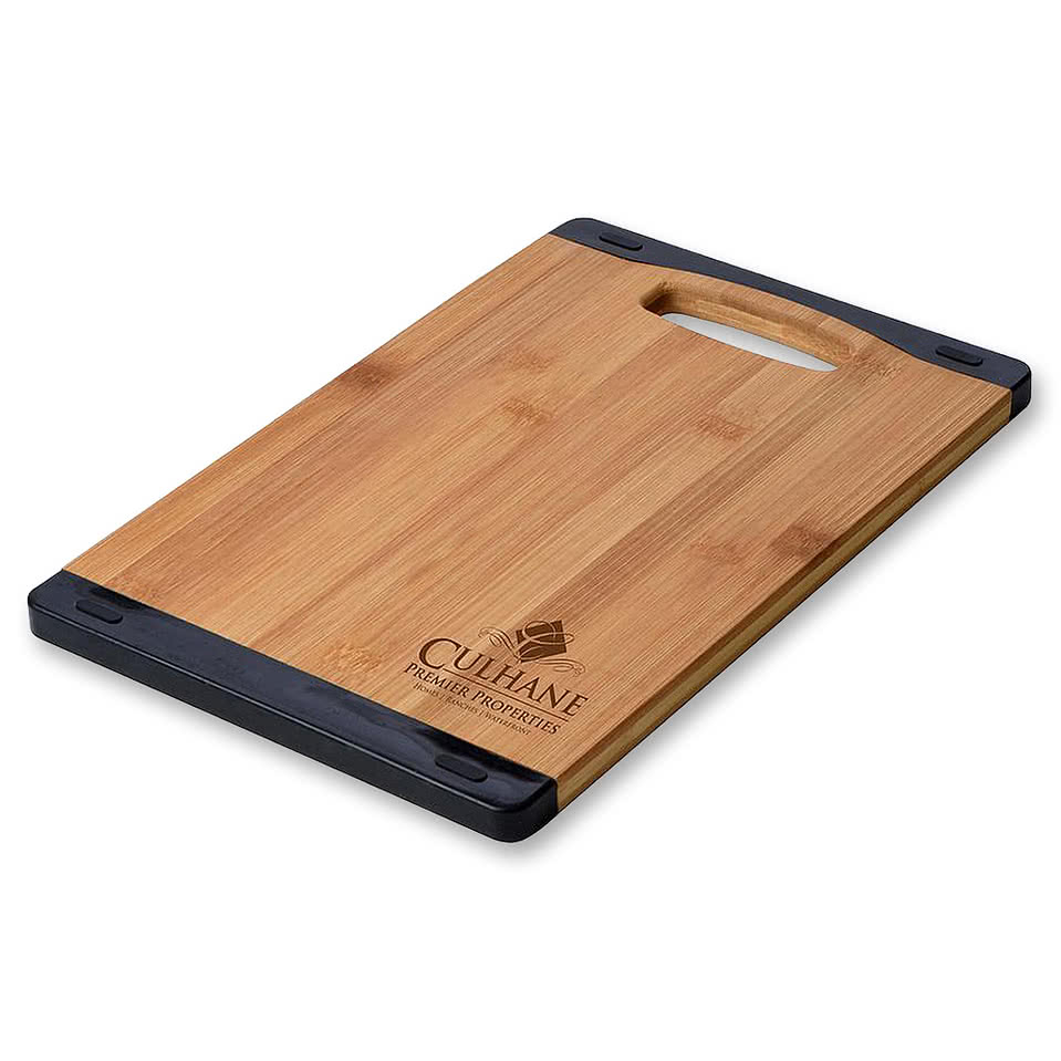 Bamboo and Silicone Cutting Board