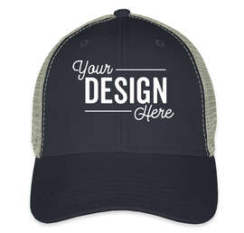 Sportsman Vintage Trucker Hat - Color: Navy / Grey