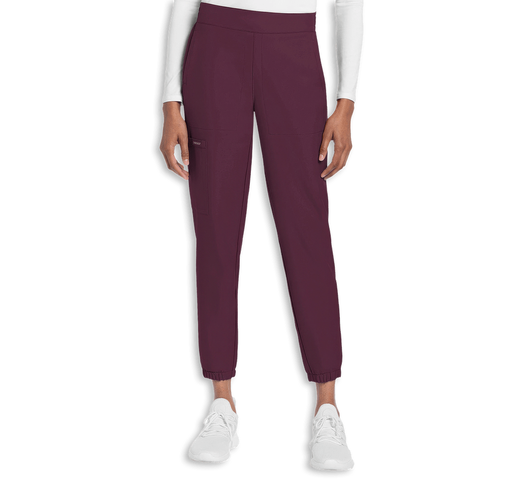 Cherokee Women's Workwear Originals Ultra 5-Pocket Mid Rise Jogger Scrub Pant-default