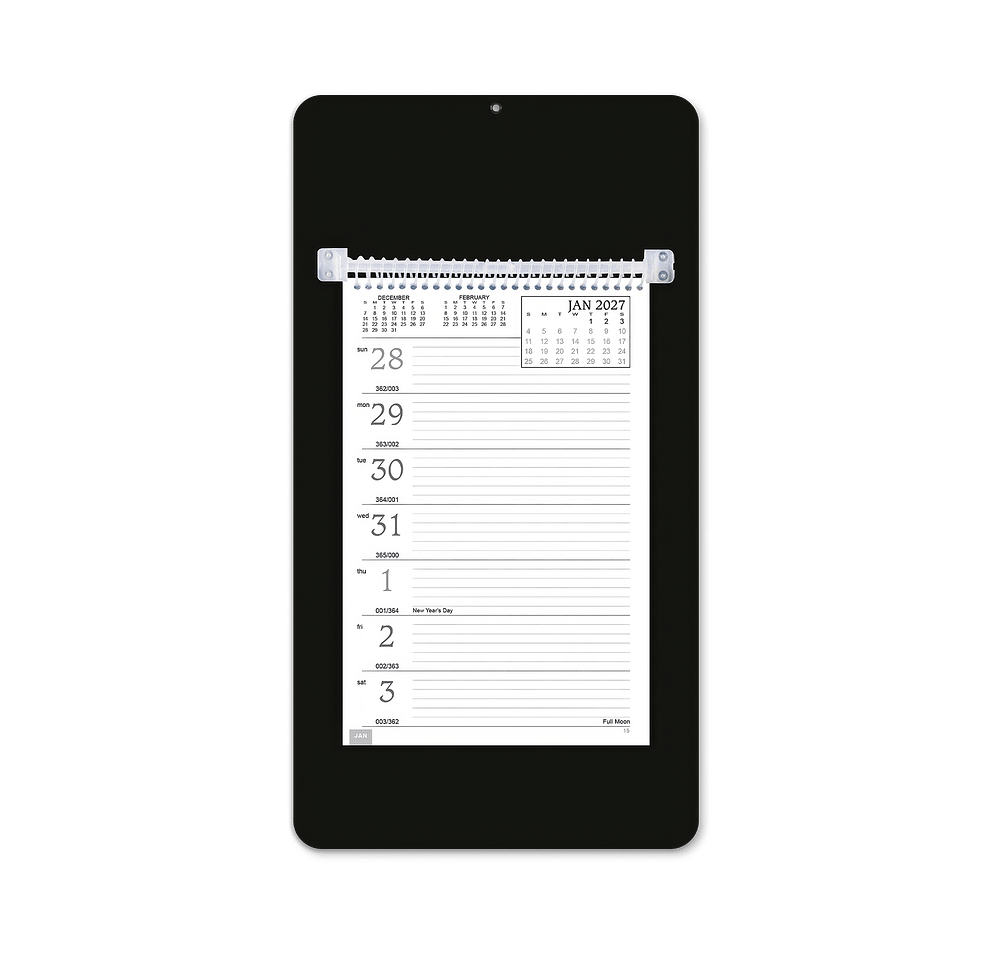 Full Week Memo Calendar-default