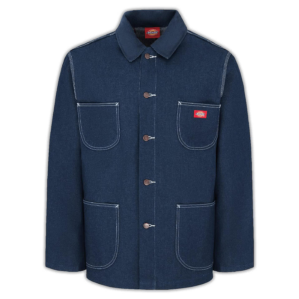 Dickies Denim Blanket Lined Work Jacket