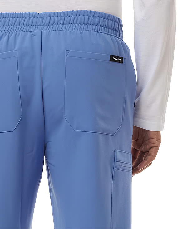 Jaanuu Osmo Eight-Pocket Jogger Scrub Pant - Embroidered