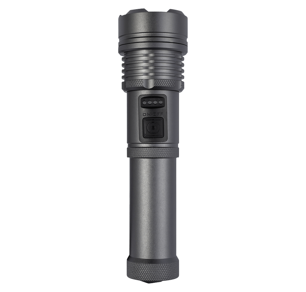 Ozzy Rechargeable Recycled Aluminum Flashlight-default