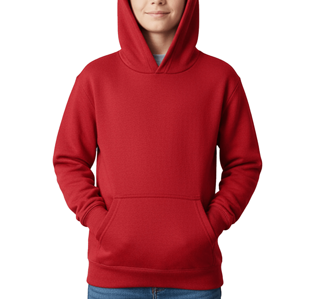 Port & Company Youth Easy Fleece Pullover Hoodie-default