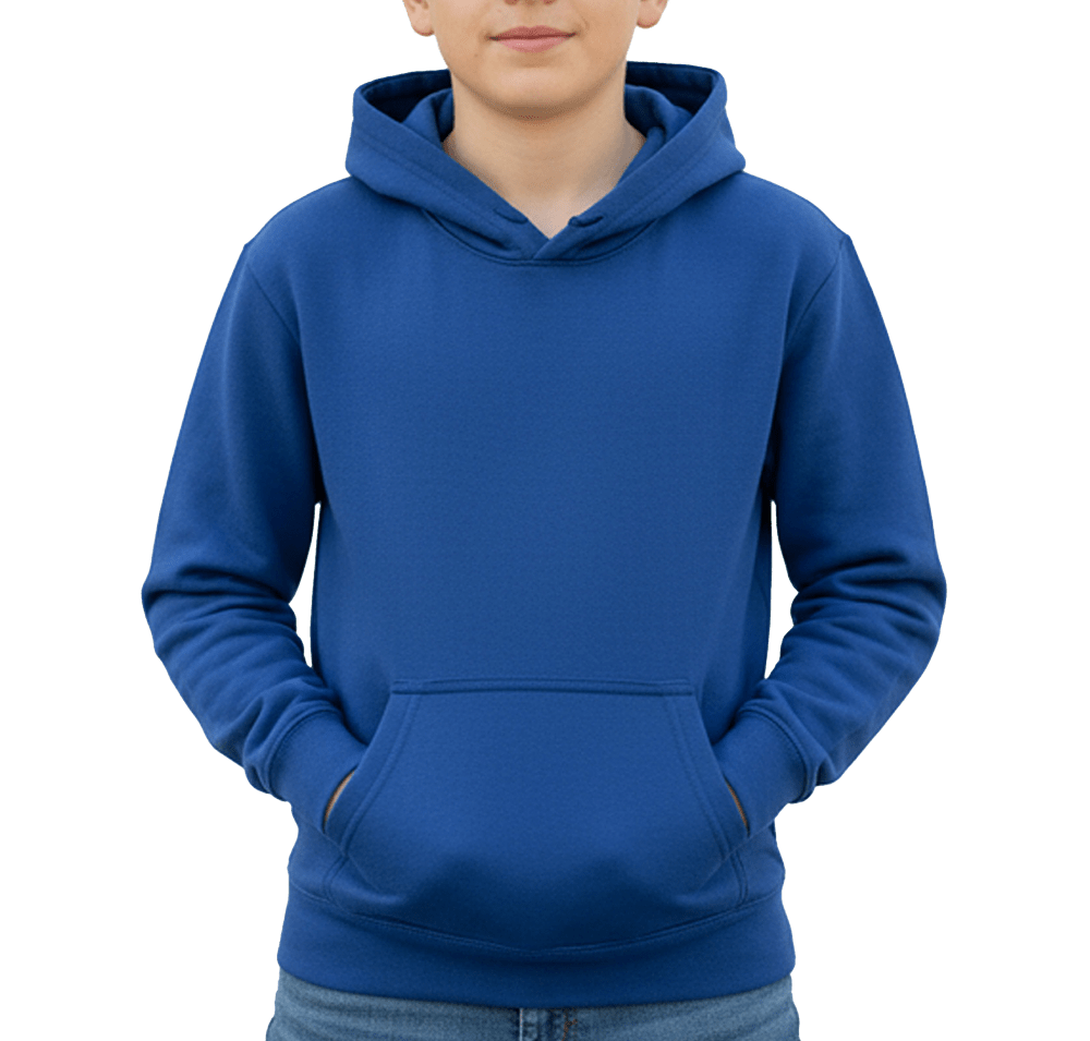 Port & Company Youth Easy Fleece Pullover Hoodie-default