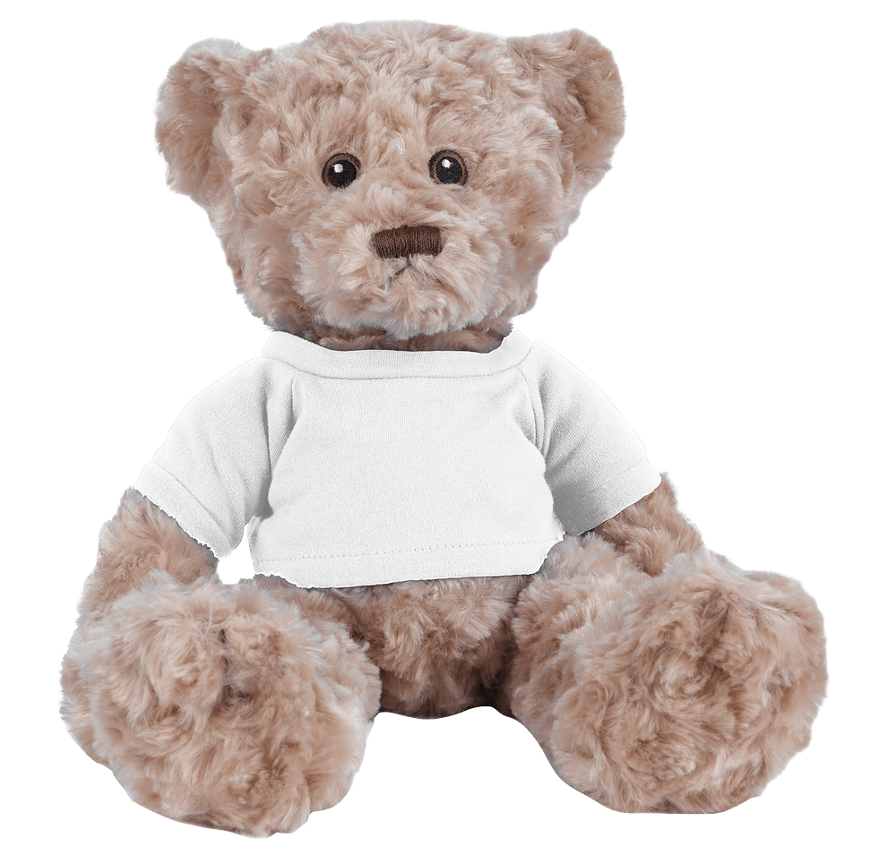 Full Color 10" Tan Dexter Bear Plush Animal-default