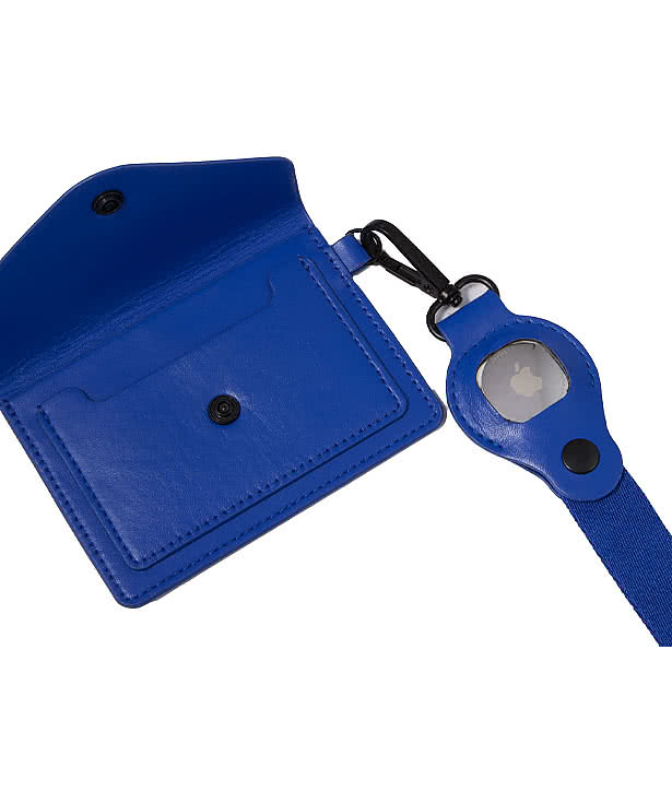 Recycled Wrist Lanyard with Card Holder