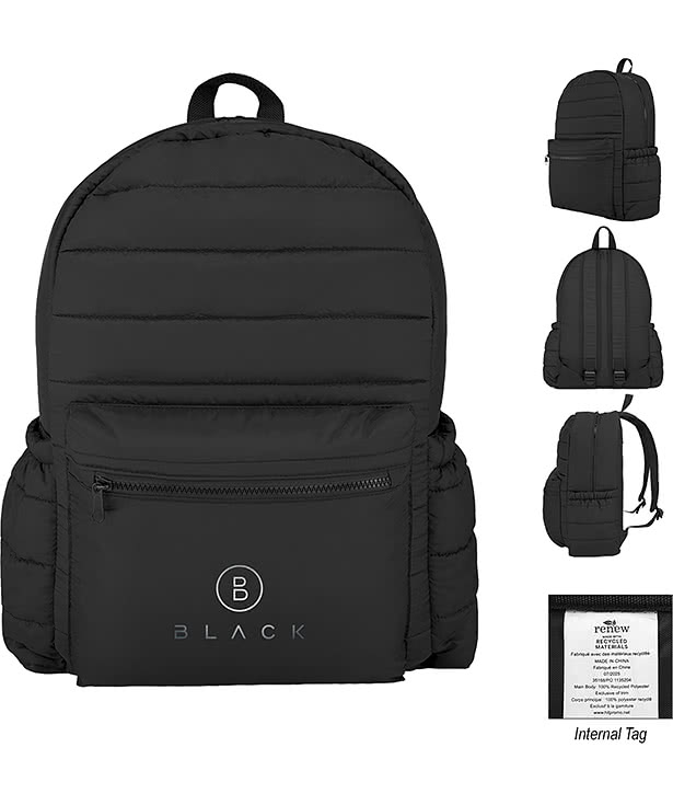 Luxe Puffer Recycled Backpack