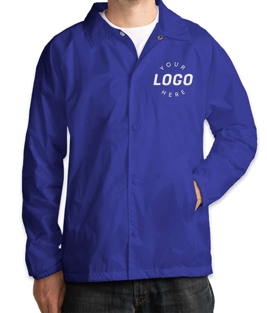 Augusta Coaches Jacket in Royal