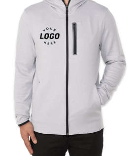 Old Navy Dynamic Fleece Performance Zip Hoodie - Color: Light Heather