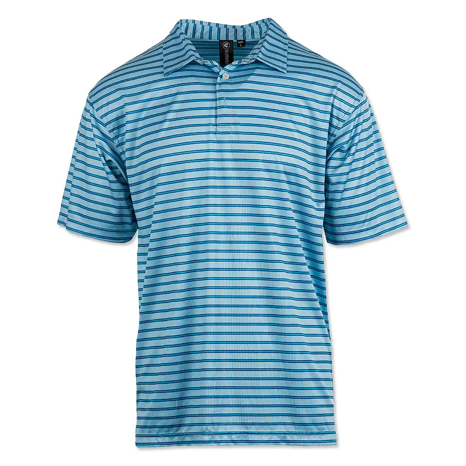 Burnside Recycled Striped Polo