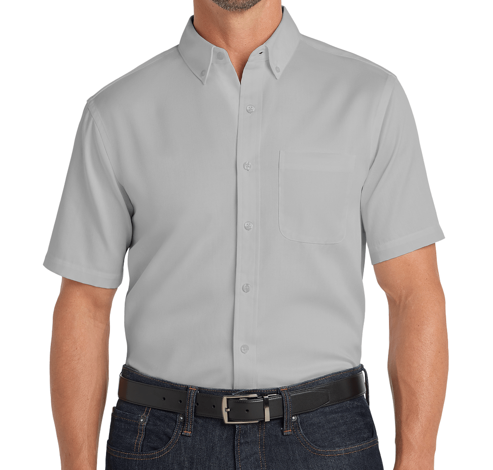 Port Authority SuperPro React Short Sleeve Dress Shirt-default