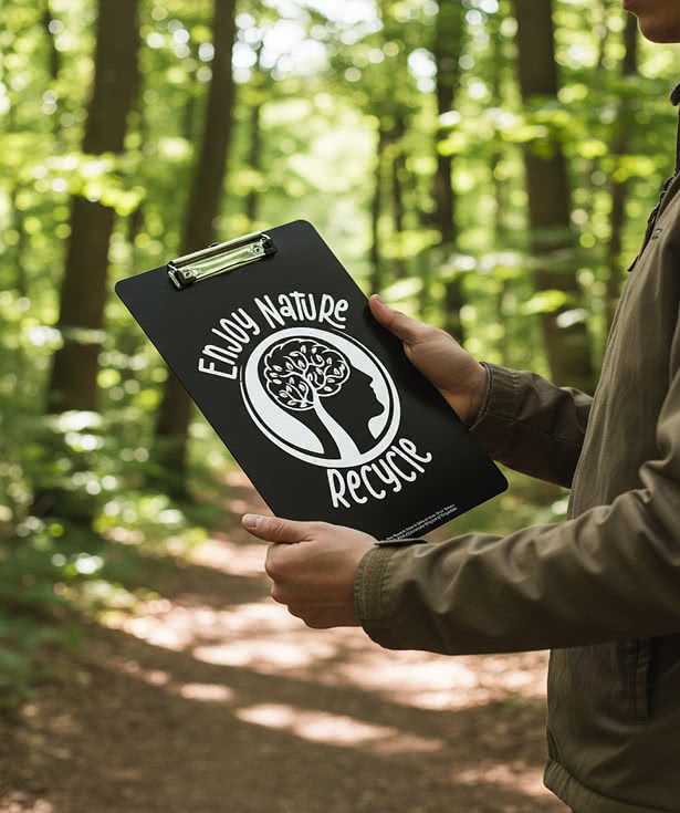 Low Profile Recycled Clipboard