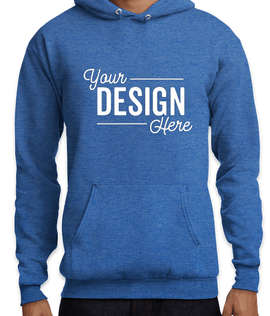 Port & Company Core Pullover Hoodie - Color: Heather Royal