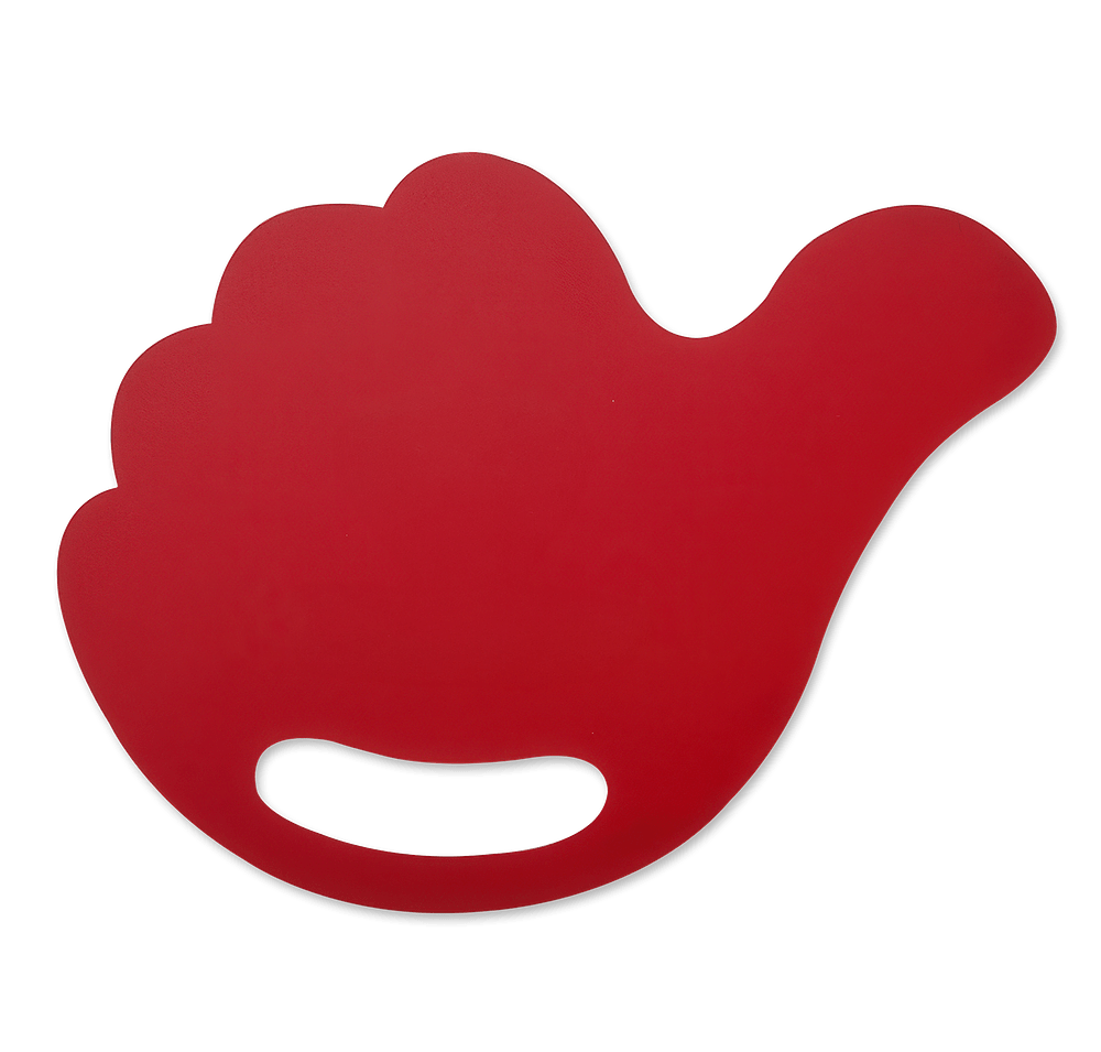 Thumbs Up Plastic Hand Fan with Handle-default