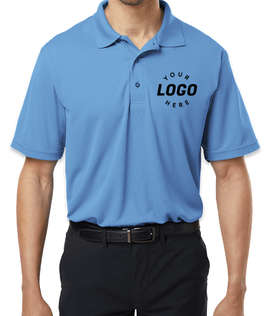 Paragon Saratoga Mini Mesh Performance Polo - Color: Bimini Blue