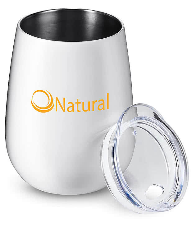 10 oz. Insulated Stemless Tumbler with Lid