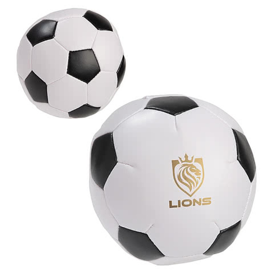 Soccer Plush Sports Ball in White