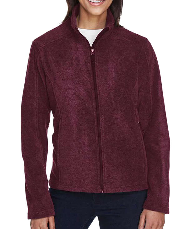Core 365 Women's Journey Full-Zip Fleece Jacket - Embroidered