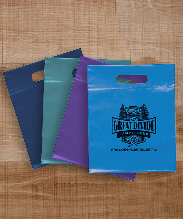 Medium Plastic Handle Bag