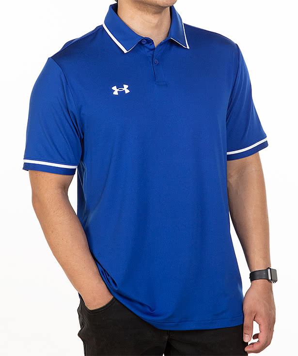 Under Armour Tipped Team Performance Polo - Printed
