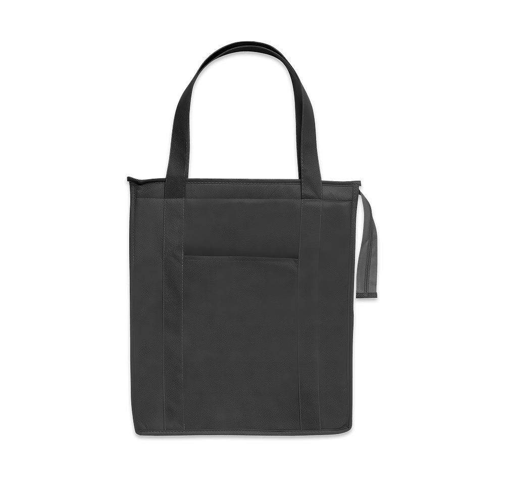 Large Non Woven Insulated Grocery Tote Bag-default