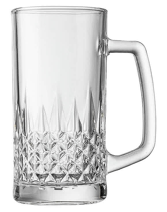 Laser Etched 19 oz. Portland Glass Beer Stein