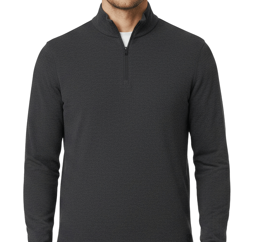 Wellable Knit Recycled Quarter Zip Performance Shirt-default