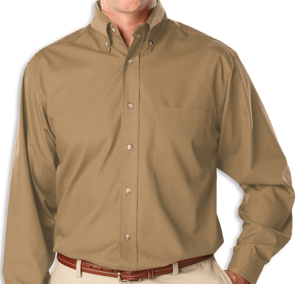 Blue Generation Superblend Poplin Long Sleeve Dress Shirt - Printed-default