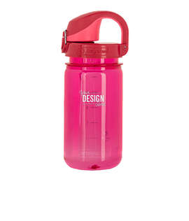 12 oz. Nalgene Kids On-The-Fly Water Bottle - Color: Pretty Pink / Beet Red