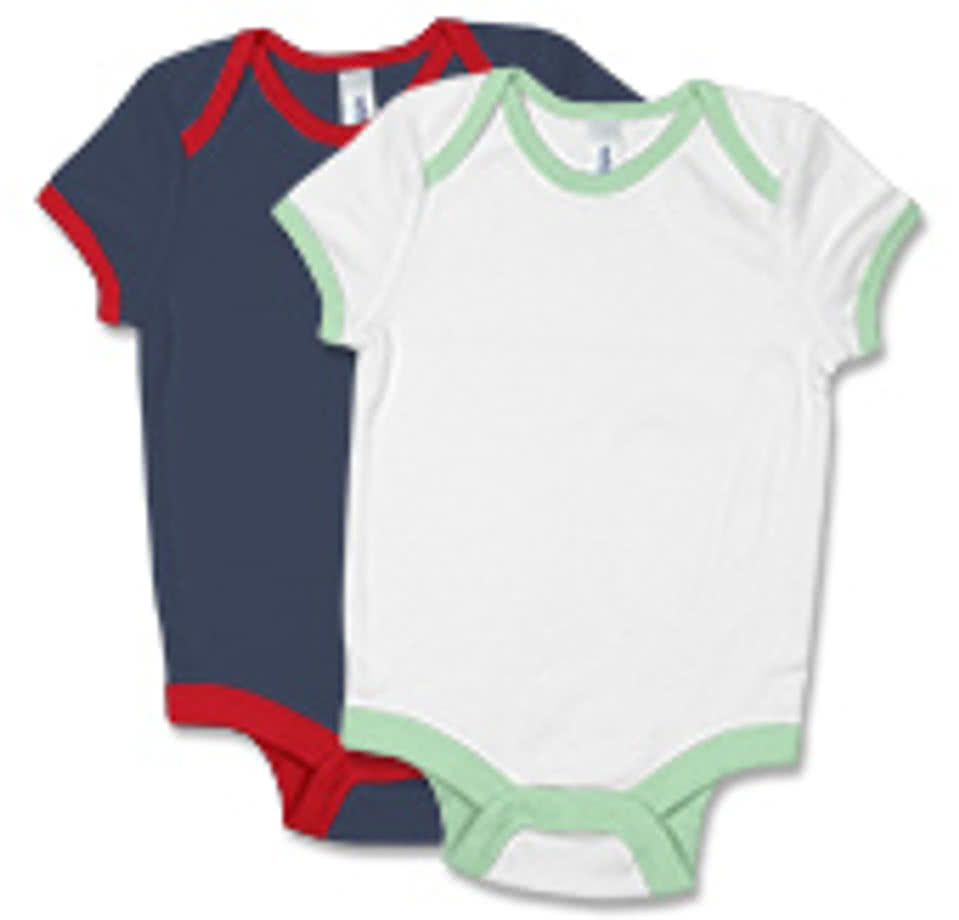 Bella + Canvas Infant Ringer One-piece