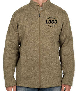 Devon & Jones Full Zip Sweater Fleece Jacket