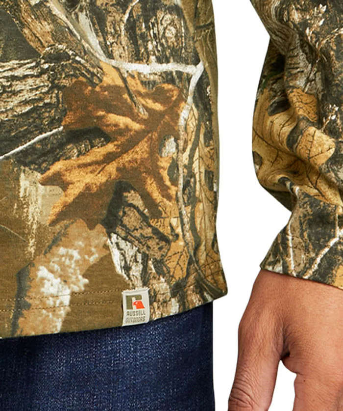Russell Outdoors Realtree® Cotton Long Sleeve Pocket T-shirt