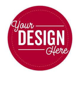 Full Color 2 in. Circle Magnet - Color: Cardinal
