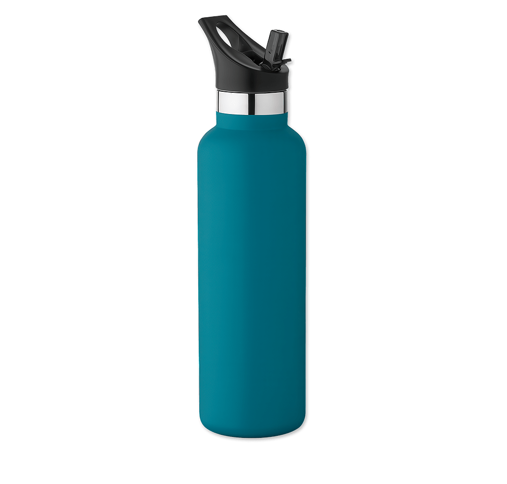 20 oz. Basecamp Mesa Tundra Water Bottle with Screw Top and Flip-Top Straw Lid-default