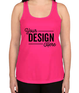 Sport-Tek Women's Competitor Performance Racerback Tank - Color: Neon Pink