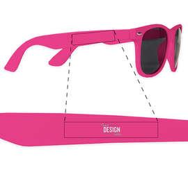 Sun Ray Sunglasses - Color: Pink