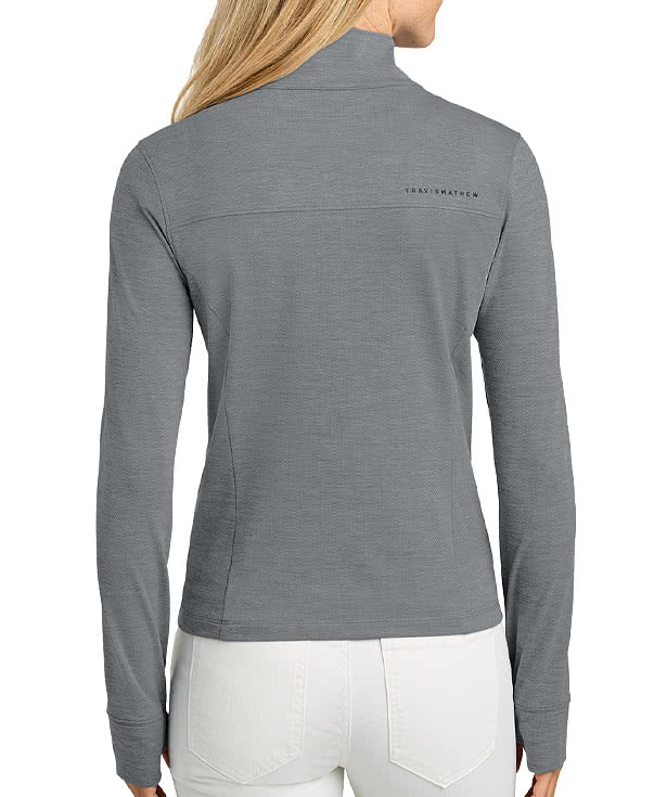TravisMathew Women's Onward Stretch Half Zip Pullover