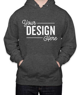 Jerzees Nublend 50/50 Pullover Hoodie - Color: Black Heather