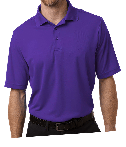 Core 365 Nova UPF 50+ Performance Pique Polo - Embroidered in Campus Purple