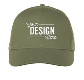 Port Authority Snapback Trucker Hat - Color: Olive Drab Green