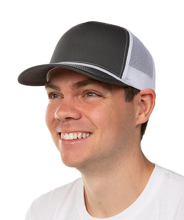 Richardson Five-Panel Rope Snapback Trucker Hat - Embroidered