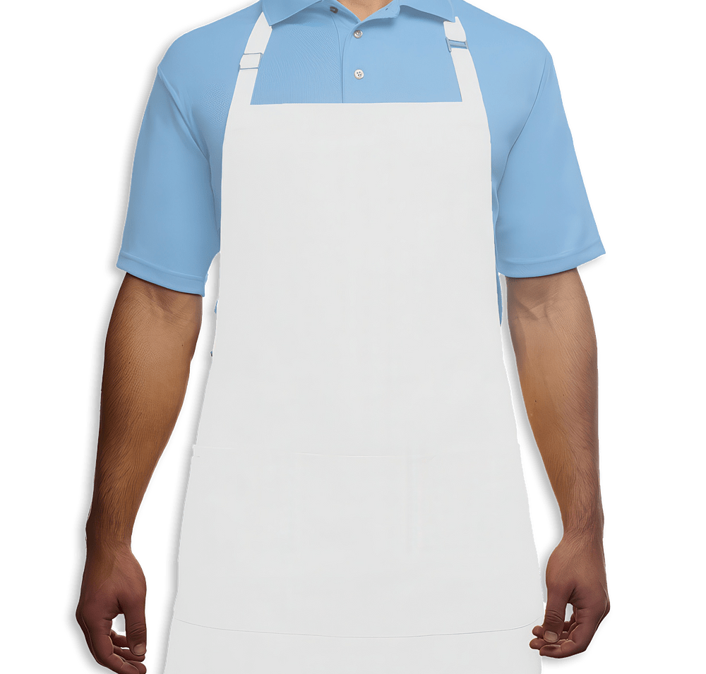 Blue Generation Scotchgard Treated Full Length Four-Pocket Apron-default