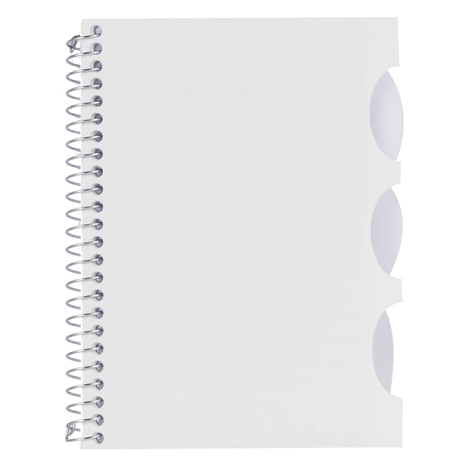Multitask FSC Recycled Hard Cover Spiral Notebook