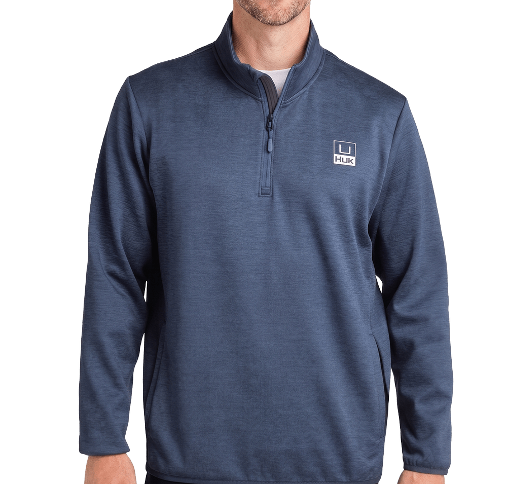 HUK Coldfront+ Quarter Zip Pullover-default