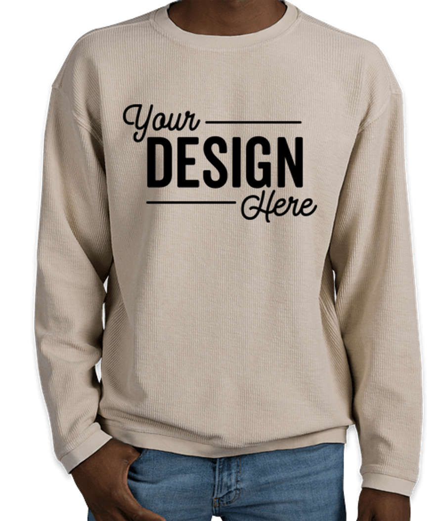 Charles River Camden Crewneck Sweatshirt in Oat