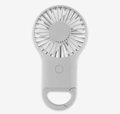 Rechargeable Handheld Fan with Carabiner-default