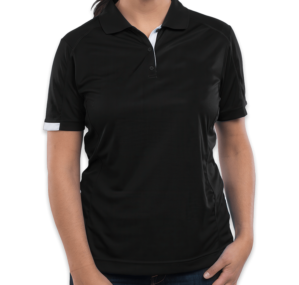 Elevate Women's Kiso Textured Knit Performance Polo-default