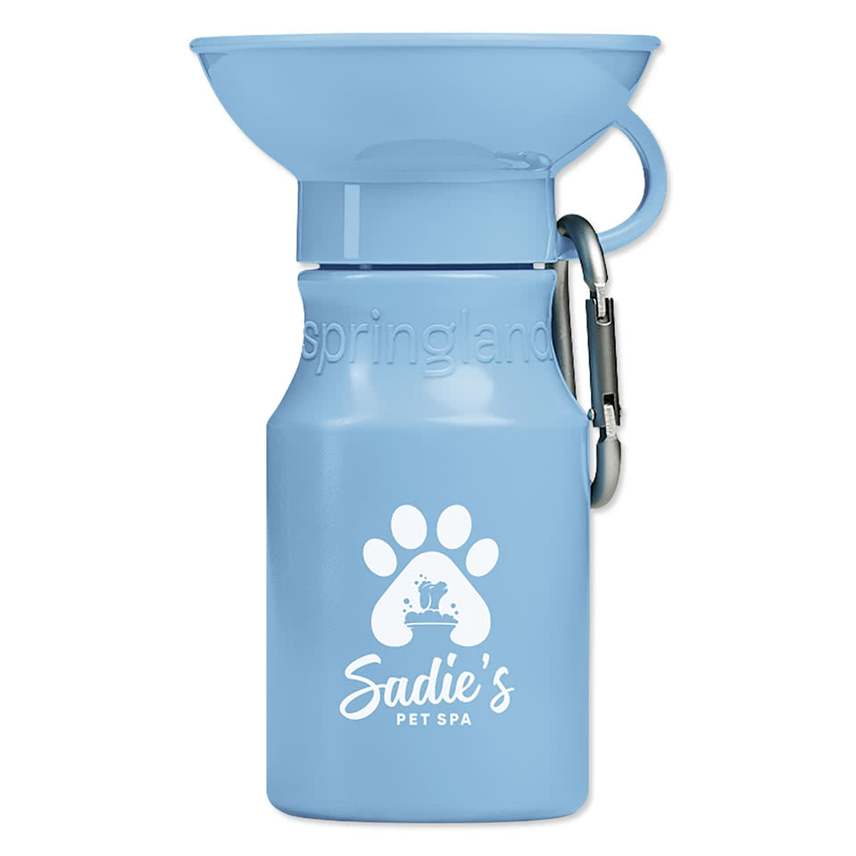 Springland Pet 15 oz. Squeeze Travel Water Bottle