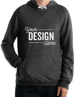 Jerzees Snow Heather French Terry Pullover Hoodie - Color: Black Ink